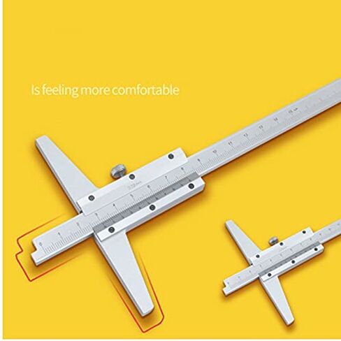 Deep Vernier Caliper 0-150mm High Precision Stainless Steel Depth Gauge 0.02mm Resolution Measuring Tool in Kuwait