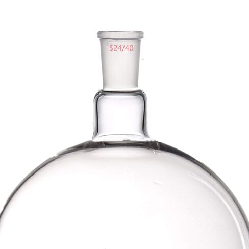5000ml,1-Neck,24/40,Plat Bottom Glass Flask,5L,Lab Flat Reaction Bottle in Kuwait