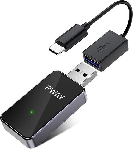 Wireless CarPlay Adapter for iPhone, for Apple CarPlay Wireless Adapter, Plug and Play, Convert Wired Carplay to Mini Wireless CarPlay for iPhone iOS 10+ in Saudi Arabia