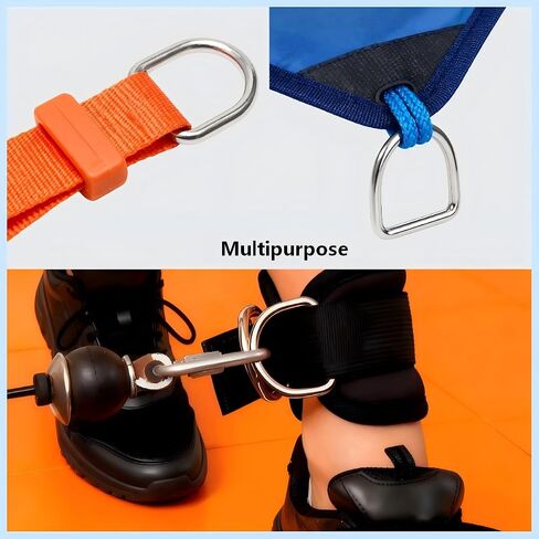 4 عبوات 304 حلقة شبه دائرية غير ملحومة، لإكسسوارات معدات التخييم، مجوهرات DIY (الأساور، المعلقات)، التجميع الصناعي، ديكور المنزل، معدات خارجية، مقاود الكلاب، رفع صناعي in Kuwait