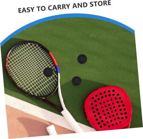 Garneck Squash Training Ball Single Blue Dot Rubber High Elasticity Squash Equipment for Beginner Practice and Competition Sports Use in Kuwait