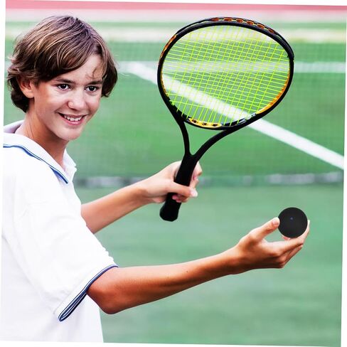 TEHAUX Competition Training Squash Ball Single Blue Dot Rubber High Elasticity Sports Ball for Beginner and Professional Practice in Kuwait
