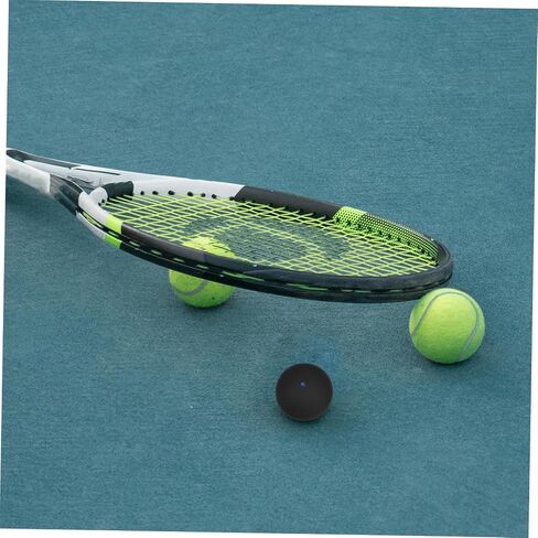 TEHAUX Competition Training Squash Ball Single Blue Dot Rubber High Elasticity Sports Ball for Beginner and Professional Practice in Kuwait