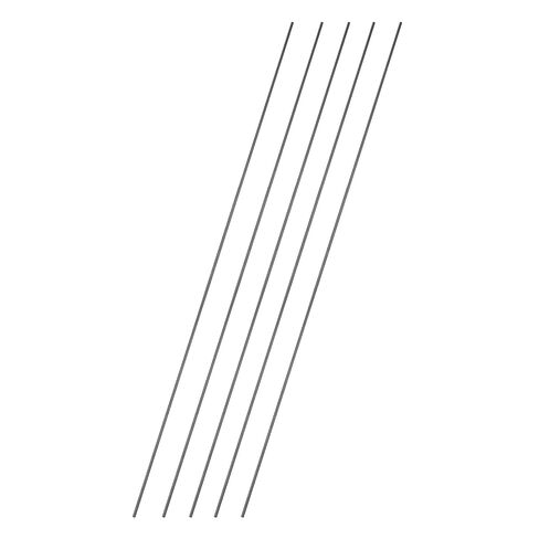 uxcell 2Pcs Carbon Fiber Rods, 8mm Dia 305mm Length 5/16"x12" Solid Matte Round Bar Pole for RC Airplane Cars Model Kite Wing Tube Quadcopter Arm DIY Craft, Black in Kuwait