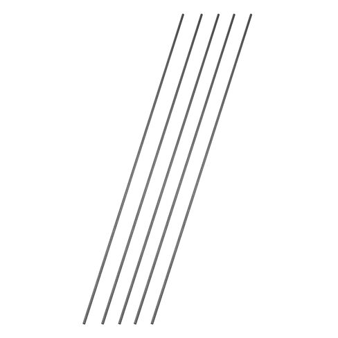 uxcell 2Pcs Carbon Fiber Rods, 8mm Dia 305mm Length 5/16"x12" Solid Matte Round Bar Pole for RC Airplane Cars Model Kite Wing Tube Quadcopter Arm DIY Craft, Black in Kuwait