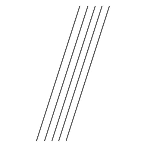 uxcell 2Pcs Carbon Fiber Rods, 8mm Dia 305mm Length 5/16"x12" Solid Matte Round Bar Pole for RC Airplane Cars Model Kite Wing Tube Quadcopter Arm DIY Craft, Black in Kuwait