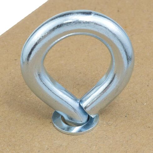 yukata 5/16 "x 1.18" Male Threaded Machinery Lifting Ring Bolts with Nut Shoulder Hook Bolt Eye Bolts Marine Expansion Class for Furniture Repair, Lathe, Fixture and Machinery 6Set in Kuwait