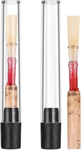 Ciieeo 2pcs Oboe Reeds Replacement Parts for Students and Beginners, Musical Instrument Accessories with Medium Strength for Wind Woodwind Instruments Random Color in Kuwait