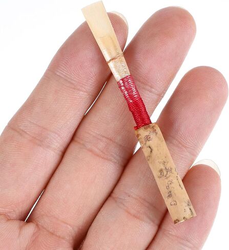 Ciieeo 2pcs Oboe Reeds Replacement Parts for Students and Beginners, Musical Instrument Accessories with Medium Strength for Wind Woodwind Instruments Random Color in Kuwait