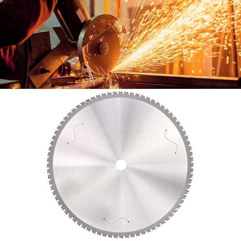Circular Saw 80 Teeth High Speed Steel Cutting Disc 355mm Diameter Professional Grade Metal Wood Cutting for Woodworking Carpentry and DIY Projects in Kuwait