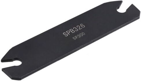 شفرة قطع كربيد CNC SPB326-S مع إدراج SP300 ZQMX3N11، طول 110 مم، ارتفاع الشفرة 26 مم، سمك 2.4 مم لشبه تشطيب الفولاذ in Kuwait