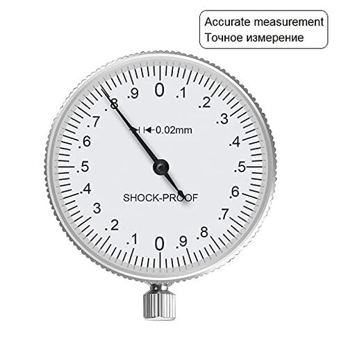 Dial Calipers High Precision Metal Vernier Shockproof Height Depth Inner Outer Diameter Tester Measuring Tools in Kuwait
