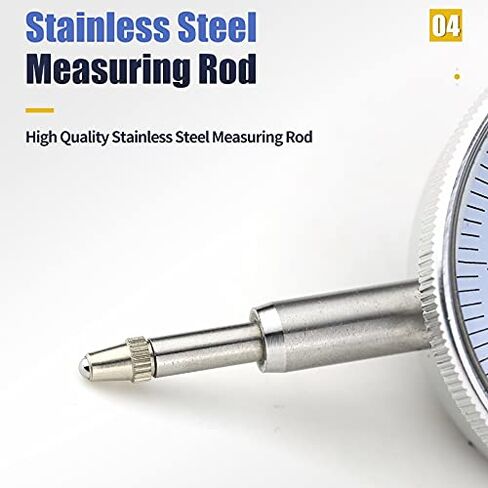 0.01mm Resolution Dial Indicator Magnetic Table Holder Stand Gauge Universal Stand Base Indicator Measurement Tool in Saudi Arabia