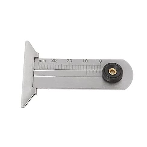 الفولاذ المقاوم للصدأ سيارة الإطارات فقي عمق قياس 0-30mm أداة قياس الفرجار in Kuwait