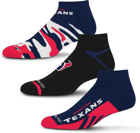 من أجل Bare Feet NFL للرجال Camo Boom 3 عبوات من جوارب الكاحل in Kuwait
