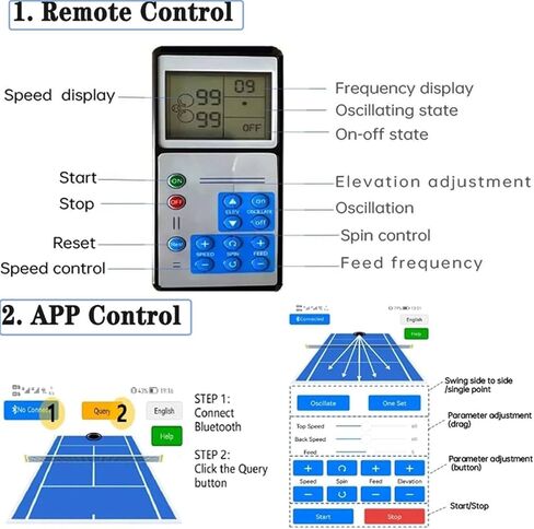Remote Control Tennis Ball Serving Machine,Automatic Tennis Ball Thrower,Portable Tennis Training Equipment,Tennis Ball Machine,Tennis Pitching Machine in Saudi Arabia