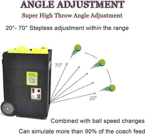 Remote Control Tennis Ball Serving Machine,Automatic Tennis Ball Thrower,Portable Tennis Training Equipment,Tennis Ball Machine,Tennis Pitching Machine in Saudi Arabia