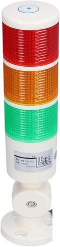 ضوء برج إشارة LED 3 ألوان إنذار ضوء جهاز تحذير قابل للطي AC220V in Kuwait