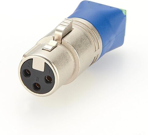 DMX512 XLR 3Pin أنثى إلى برغي محول كتلة طرفية XLR محول لوحة طرفية بدون لحام لوحدة التحكم في الإضاءة DMX، صوت المسرح، خلاط، مكبر للصوت، ميكروفون، مكبر صوت (أنثى) in Kuwait