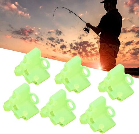 50PCS Treble Hook Protective Casing Polyethylene Safety Cover Fluorescent Green Bonnets in Kuwait