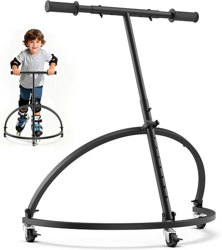 IMAYCC Skate Aid for Kids, Roller Skate Trainer for Kids Toddler Adjustable Height Outdoor Training Walker in Kuwait