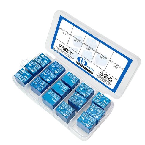 5 قيم * 3 قطعة = 15 قطعة مجموعات تتابع الطاقة 5 دبابيس DC SRD-05VDC-SL-C SRD-06VDC-SL-C SRD-09VDC-SL-C SRD-12VDC-SL-C SRD-24VDC-SL-C PCB التتابع 5V 6V 9V 12V 24V in Kuwait
