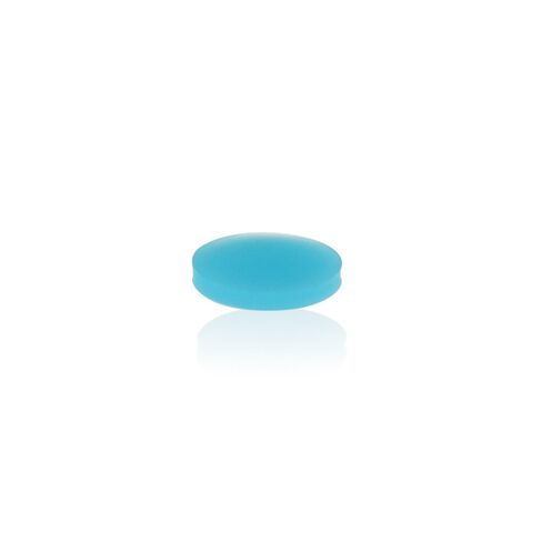 ختم مجعد من الألومنيوم ALWSCI (فتحة 10 مم) مع 20 مم من مادة PTFE الطبيعية/السيليكون الأزرق بسمك 3.0 مم لقارورة مساحة الرأس، مقاس إغلاق 20 مم، علبة 100 (فائقة التنظيف) in Kuwait