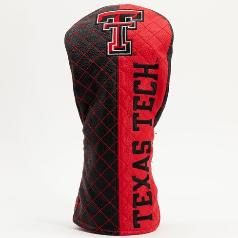 غطاء رأس سائق مبطن من فريق جولف الرابطة الوطنية لرياضة الجامعات بالولايات المتحدة (NCAA Texas Tech) (مقسم) in Kuwait