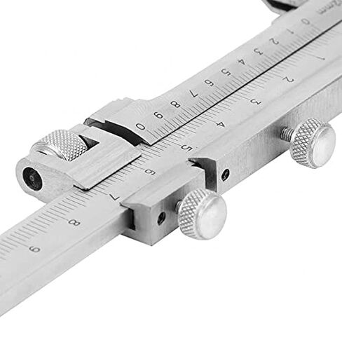 M1-26 Stainless Steel Gear Tooth Vernier Caliper Thickness Gauge Measuring Tools in Kuwait