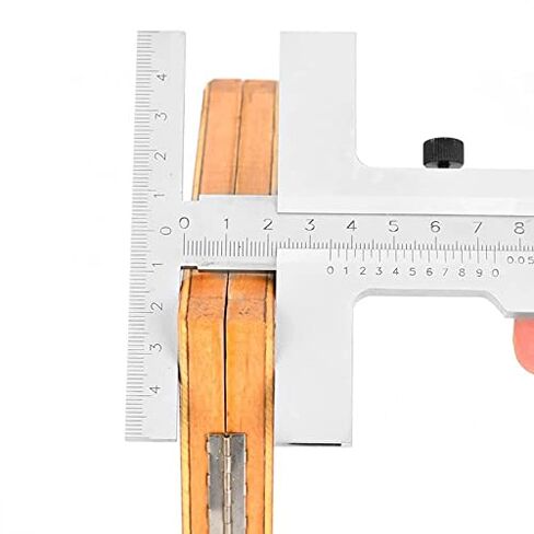 T-Type Vernier Caliper with Adjustment Carbon Steel Ruler Measuring Tool 0-160mm in Kuwait