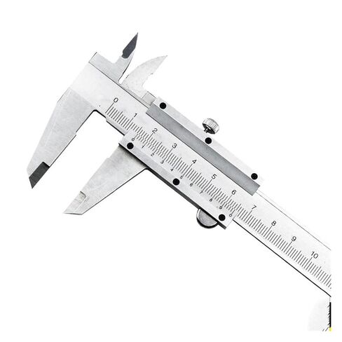 Vernier Caliper 6" 0-150mm 0.02mm Metal Gauge Micrometer Inside Outside Depth Step Measuring Tool in Kuwait