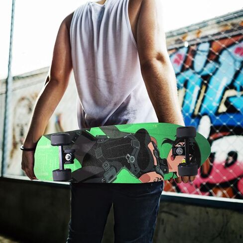 مثير فتاة يابانية مستقبلية أنيمي سكيتبورد شريط لحام فقاعة الحرة سكوتر Griptape 33 × 9 بوصة lija para patineta in Kuwait