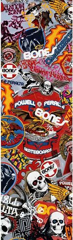 Powell-Peralta OG Stickers Griptape - 9" x 33" in Kuwait