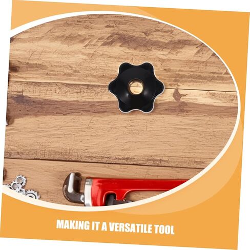 6pcs Adjustable Handle Screw Knob Plastic Hand Grip Knurled Knobs Easy Hand Tightening for Doors Equipment in Kuwait