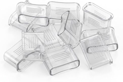10Pcs Transparent Whistle Cover，Whistle Mouth Grip for Sport Training,Finger Whistle Coach and Referee Gear Accessories in Kuwait