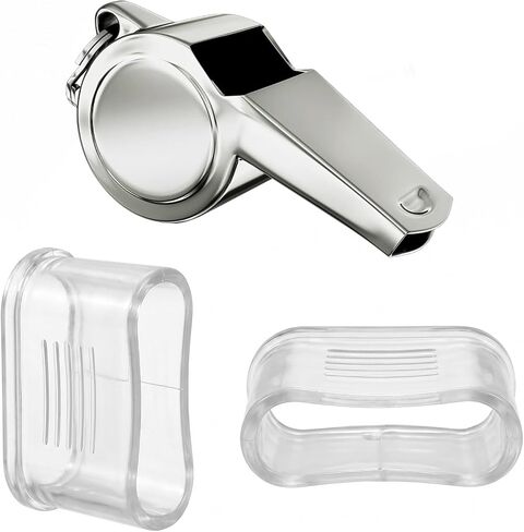 10Pcs Transparent Whistle Cover，Whistle Mouth Grip for Sport Training,Finger Whistle Coach and Referee Gear Accessories in Kuwait