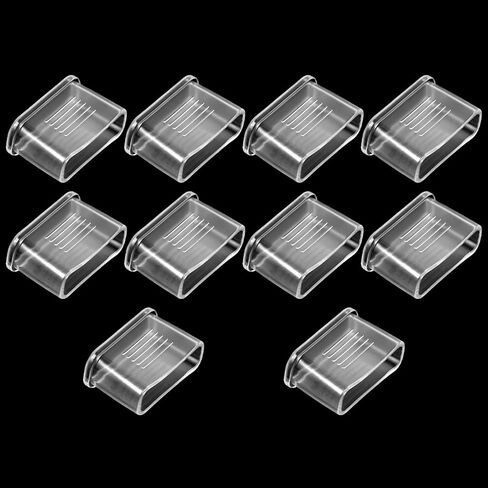 10Pcs Transparent Whistle Cover，Whistle Mouth Grip for Sport Training,Finger Whistle Coach and Referee Gear Accessories in Kuwait