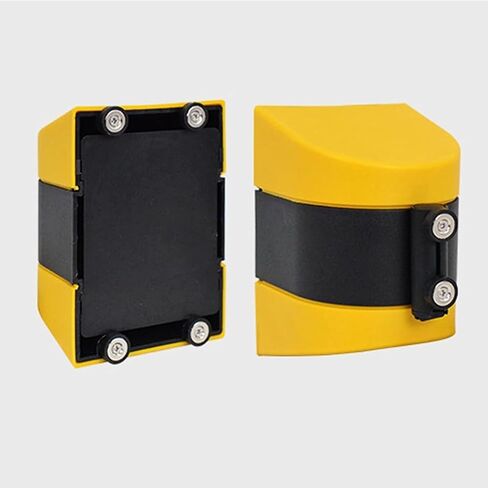 Magnetic Retractable Barrier Tape Safety, Safety Cordon Barrier, Queue Barrier Belt, Wall Mount Magnet adsorption for Separated Region(10M) in Kuwait