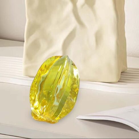 Artificial Fruit Figure Statue Sculpture Simulation Fruit Ornaments for Desktop Decoration, Persimmon in Saudi Arabia