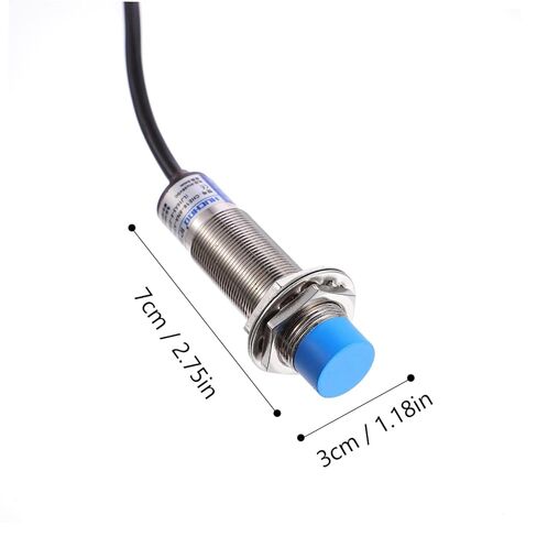 STOBOK Inductive Proximity Sensor CHE18-8NA-A710 Bracket NPN Normally Open 3-Wire Metal Detection for Industrial Applications in Kuwait