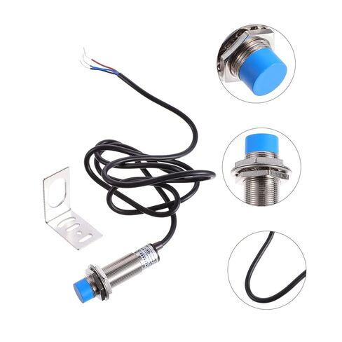 STOBOK Inductive Proximity Sensor CHE18-8NA-A710 Bracket NPN Normally Open 3-Wire Metal Detection for Industrial Applications in Kuwait