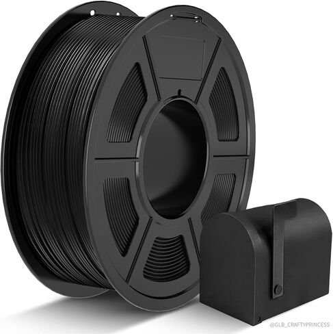 JAYO ASA Filament 1.75 مم أسود 1 كجم، خيوط طابعة ثلاثية الأبعاد مقاومة للأشعة فوق البنفسجية والطقس مثالية للأجزاء الوظيفية الخارجية، دقة الأبعاد +/- 0.02 مم in Kuwait