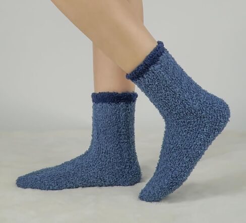 BenSorts Womens Fuzzy Slipper Socks Thick Warm House Socks Stocking Stuffers Gifts in Saudi Arabia