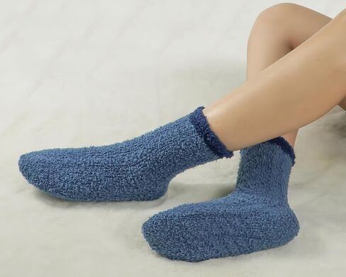 BenSorts Womens Fuzzy Slipper Socks Thick Warm House Socks Stocking Stuffers Gifts in Saudi Arabia