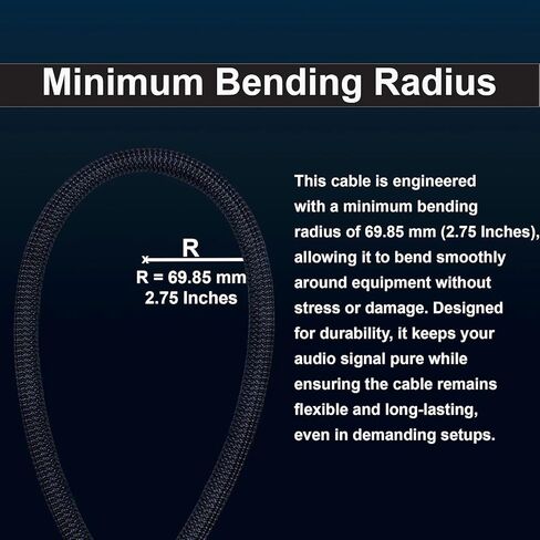 WORLDS BEST CABLES 6 Foot Ultimate - Revelation CRYO – 18 AWG - Ultra-Pure OFC – Ultra-Low-Capacitance (6.8pF/ft) - Premium Audiophile XLR Cable [72-Hr Cryo Treated] in Kuwait