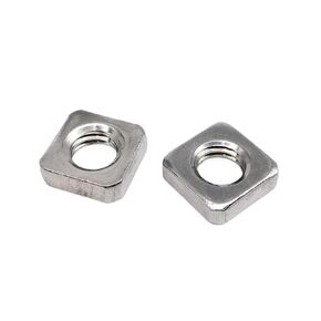Thin Square Nut Wafer Foursquare Quadrate M2.5 M3 M4 M5 M6 M8 M10 DIN562 304 A2-70 Stainless Steel(50pcs M2.5) in Kuwait