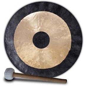 Chinese Traditional Gong, Hand Selected for Quality, Bright Tones, Great for Sound Healing, Home, Beautiful Shimmering Wash Quality(22 Inch) in Kuwait