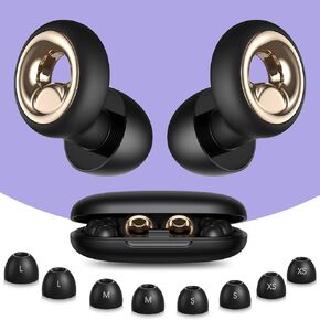 Ear Plugs for Sleeping Noise Cancelling, 60dB Silicone Ear Plugs for Noise Reduction, Reusable Sleeping Earplugs for Snoring, Concert & Shooting Ear Protection with 8 Eartips(Charcoal) in Saudi Arabia