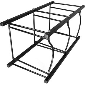 Sorandy Water Bottle Holder Rack, Heavy Duty Metal Stand with 2 Layer Storage Shelves, Space Saving Water Cooler Jug Organizer for Home Office in Kuwait