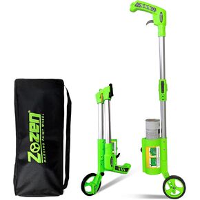 عصا طلاء علامات zozen 2.0، قابلة للطي/مع حقيبة حمل/عرض الخط قابل للتعديل، تعمل عصي الطلاء مع طلاء رش مقلوب للدفع الجانبي. للأغراض الصناعية، والمجالات الرياضية، ومواقف السيارات، ووضع علامات على المرافق in Kuwait